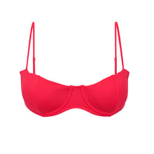 Carregar imagem no visualizador da galeria, Product Front: Rio De Sol Haut Top Hibiscus Coral

