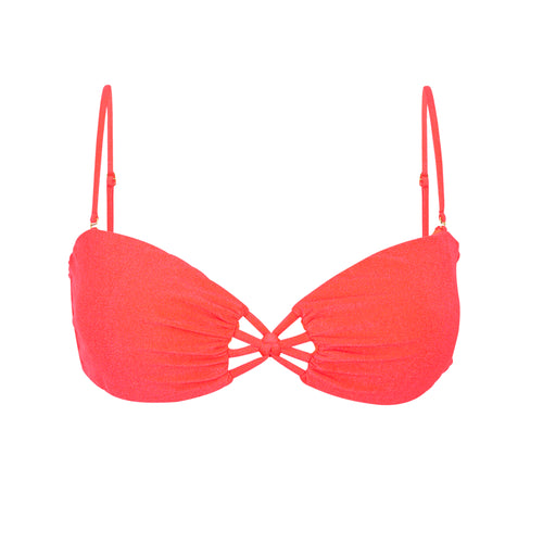Product Front: Rio De Sol Haut Top Malibu-Folia Bandeau-Iris