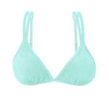 Carregar imagem no visualizador da galeria, Product Front: Rio De Sol Haut Top Malibu-Menta Tri-Duo
