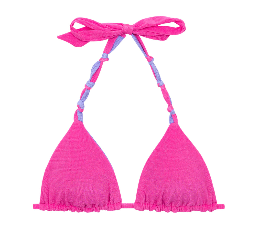 Product Front: Rio De Sol Haut Top Malibu-Rosa Tri-Rev