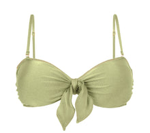 Carregar imagem no visualizador da galeria, Product Front: Rio De Sol Haut Top Oliva Bandeau-No
