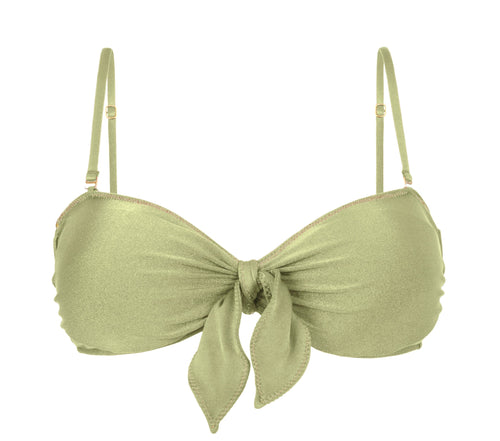 Product Front: Rio De Sol Haut Top Oliva Bandeau-No