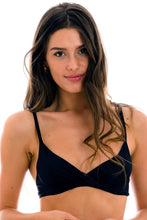Carregar imagem no visualizador da galeria, Gallery: Rio De Sol Haut Top Preto Balconet-Inv
