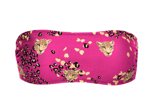 Product Front: Rio De Sol Haut Top Roar-Pink Bandeau-Reto