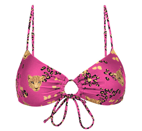 Product Front: Rio De Sol Haut Top Roar-Pink Mila