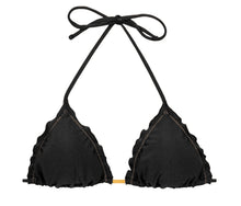 Carregar imagem no visualizador da galeria, Product Front: Rio De Sol Haut Top Shimmer-Black Frufru
