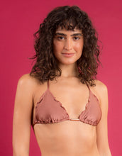 Carregar imagem no visualizador da galeria, Image 08: Rio De Sol Haut Top Shimmer-Copper Frufru
