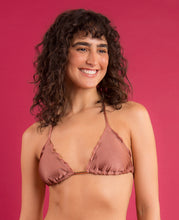 Carregar imagem no visualizador da galeria, Image 09: Rio De Sol Haut Top Shimmer-Copper Frufru

