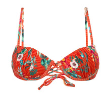 Carregar imagem no visualizador da galeria, Product Front: Rio De Sol Haut Top Wildflowers Balconet-Pushup
