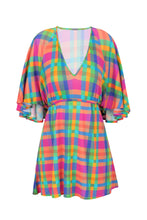 Carregar imagem no visualizador da galeria, Product Front: Rio De Sol Vêtement De Plage Tulip-Garden Mini Dress
