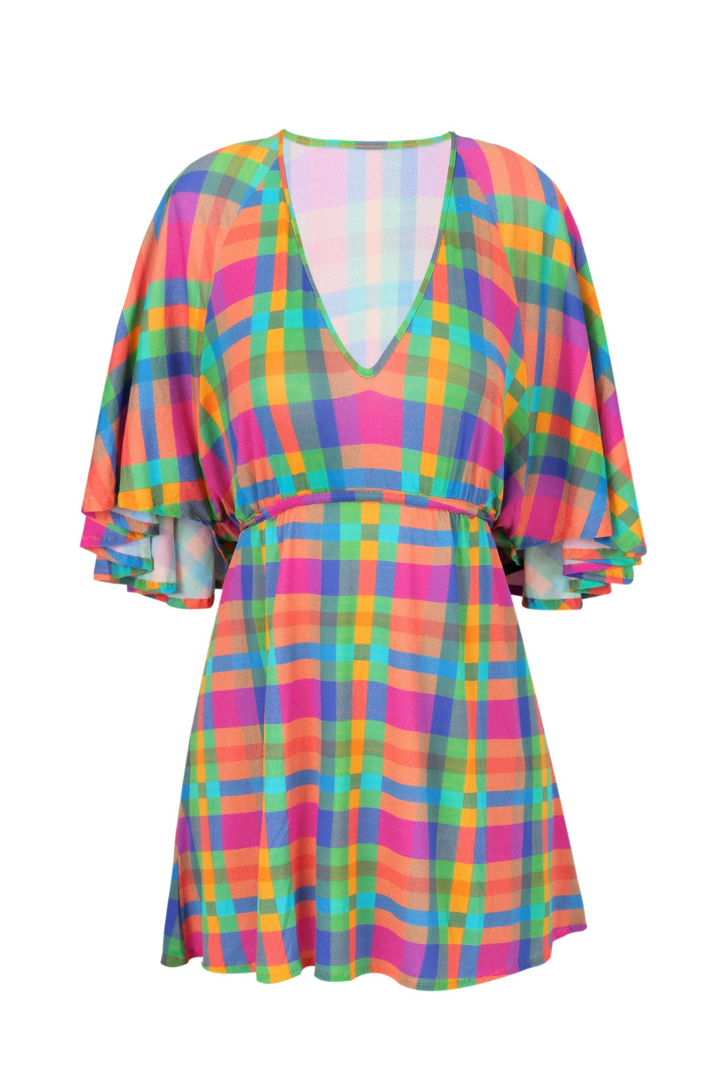 Product Front: Rio De Sol Vêtement De Plage Tulip-Garden Mini Dress