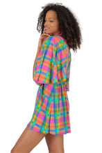Carregar imagem no visualizador da galeria, Image 04: Rio De Sol Vêtement De Plage Tulip-Garden Mini Dress
