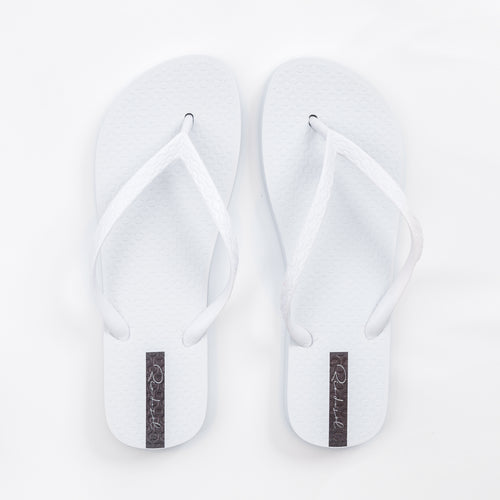 Product Front: Rio De Sol Tongs White Slim
