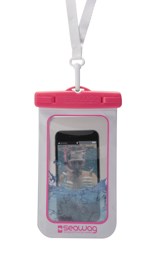 Model Front: Seawag Sac De Plage Waterproof Case Pink