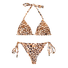 Carregar imagem no visualizador da galeria, Set Leopard Tri-Inv Cheeky-Tie
