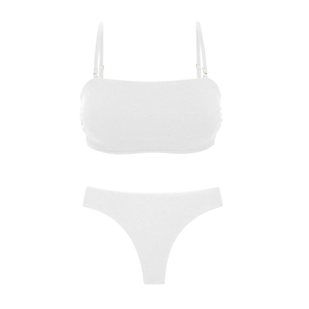 Set Sand-White Bandeau-Reto Nice-Fio