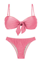 Carregar imagem no visualizador da galeria, Set Shimmer-Confetti Bandeau-Knot Essential
