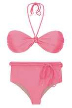 Carregar imagem no visualizador da galeria, Set Shimmer-Confetti Twist Belted-High-Waist
