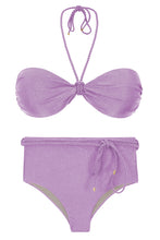 Carregar imagem no visualizador da galeria, Set Shimmer-Harmonia Twist Belted-High-Waist
