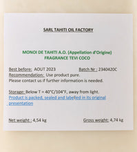 Carregar imagem no visualizador da galeria, Image 02: Tevi Solaire Monoi Ao Coco Traditionnel 5L
