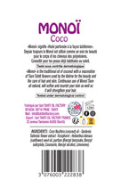 Carregar imagem no visualizador da galeria, Product Back: Tevi Solaire Monoi Coco Traditionnel
