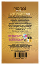Carregar imagem no visualizador da galeria, Product Back: Tevi Solaire Monoi Super Bronzant Tiare 120Ml
