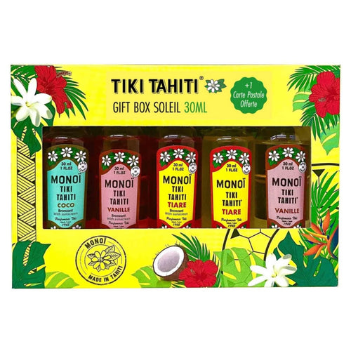 Product Front: Tiki Solaire Gift Box Sun 5 X 30Ml