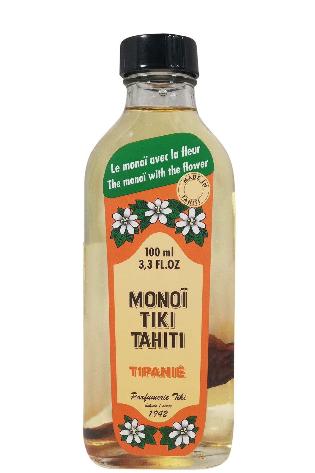 Product Front: Tiki Solaire Tiki Monoi Tipanier 100Ml