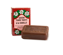 Carregar imagem no visualizador da galeria, Product Front: Tiki Solaire Tiki Savon Tiare Tahiti Vanille 130 Gr
