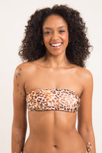 Carregar imagem no visualizador da galeria, Top Leopard Bandeau-Reto
