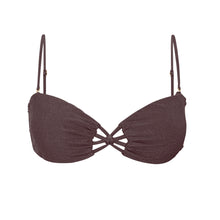 Carregar imagem no visualizador da galeria, Top Malibu-Ebano Bandeau-Iris
