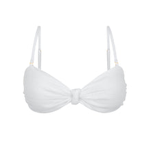 Carregar imagem no visualizador da galeria, Top Memphis-White Bandeau-Joy
