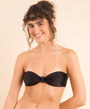 Carregar imagem no visualizador da galeria, Top Shimmer-Black Bandeau-Joy
