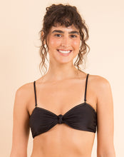 Carregar imagem no visualizador da galeria, Top Shimmer-Black Bandeau-Joy
