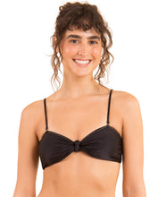 Carregar imagem no visualizador da galeria, Top Shimmer-Black Bandeau-Joy
