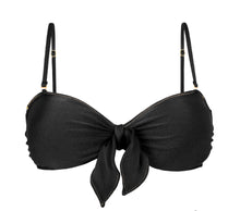 Carregar imagem no visualizador da galeria, Top Shimmer-Black Bandeau-No
