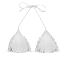 Carregar imagem no visualizador da galeria, Top Shimmer-White Frufru
