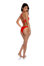 Carregar imagem no visualizador da galeria, Top Underwire Hot Tropics Red
