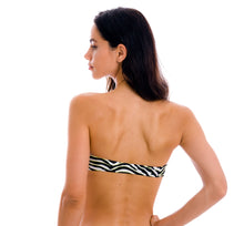 Carregar imagem no visualizador da galeria, Top Wild-Black Bandeau-Reto
