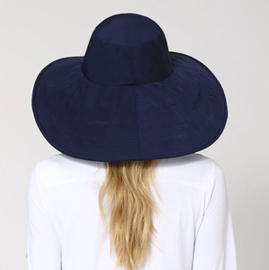 Model Back: Uv Line Chapeau Souple/Capeline Beverly Hills Marinho