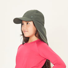 Carregar imagem no visualizador da galeria, Image 02: Uv Line Casquette Legionario Teens Verde Militar Upf50+
