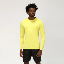 Carregar imagem no visualizador da galeria, Gallery: Uv Line Fitness Haut Longsleeve Uvpro Amarelo Upf50+
