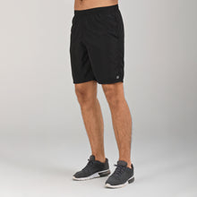 Carregar imagem no visualizador da galeria, Model Front: Uv Line Bermuda / Short Pour Homme New Fit Br Preto

