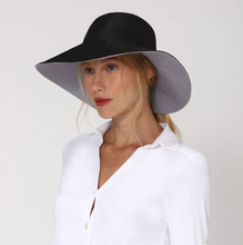 Carregar imagem no visualizador da galeria, Image 04: Uv Line Chapeau Souple/Capeline San Diego Cinza Preto Upf50+
