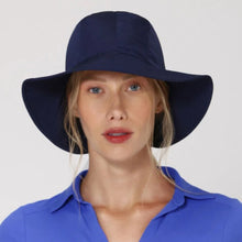 Carregar imagem no visualizador da galeria, Gallery: Uv Line Chapeau Souple/Capeline San Remo Fpu50+ Hat Navy Blue Uv
