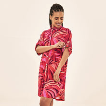 Carregar imagem no visualizador da galeria, Image 02: Uv Line Chemise Shirtdress Copacabana Upf50+
