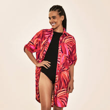 Carregar imagem no visualizador da galeria, Image 05: Uv Line Chemise Shirtdress Copacabana Upf50+
