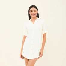 Carregar imagem no visualizador da galeria, Image 04: Uv Line Chemise Shirtdress Copenhagen Offwhite Upf50+
