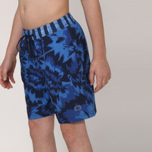 Carregar imagem no visualizador da galeria, Image 02: Uv Line Maillot De Bain Garçon Short Acqua Oceano Inf Upf50+
