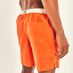 Image 05: Uv Line Bermuda / Short Pour Homme Shorts Boxer Orange Upf50+